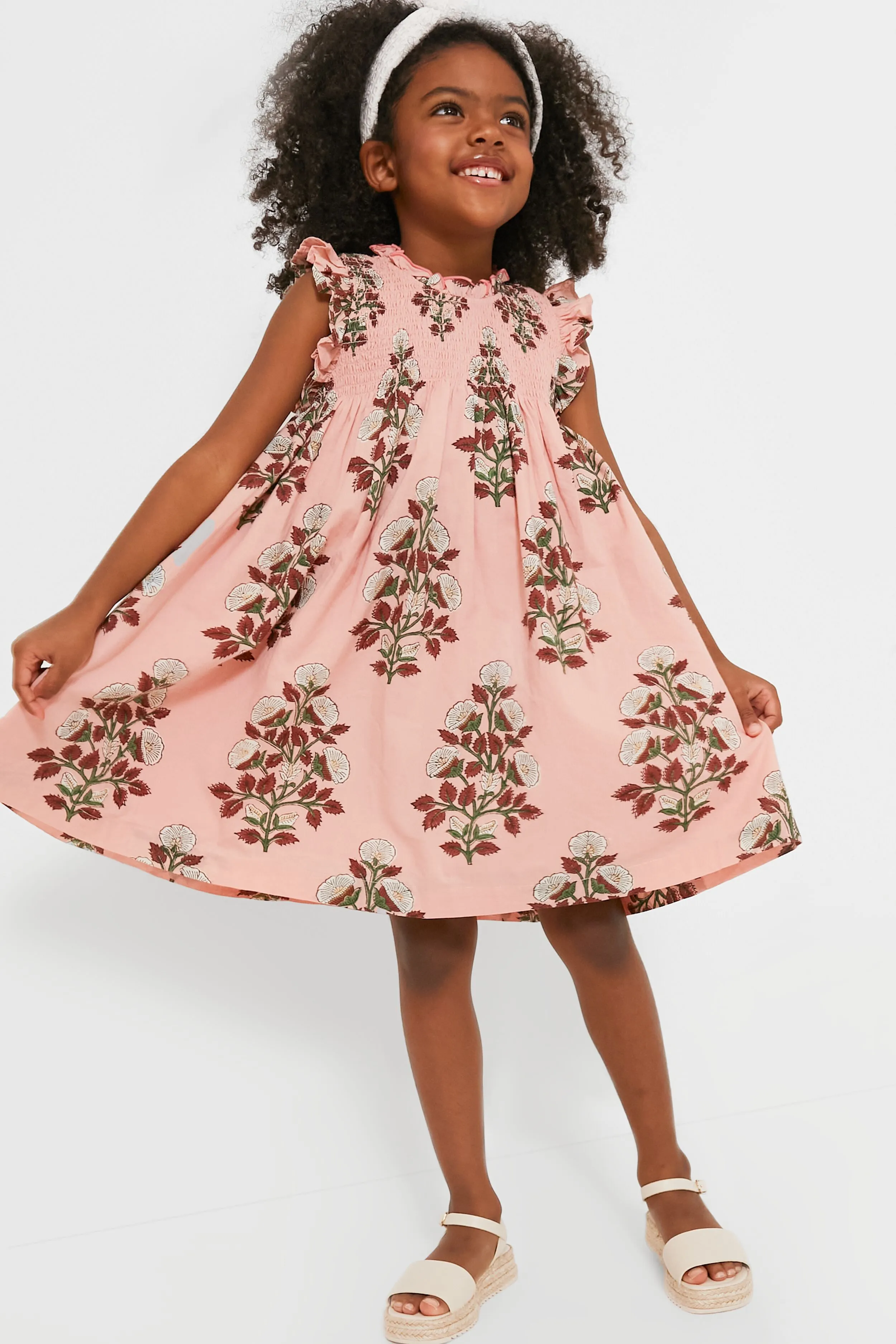 Pink Bouquet Floral Stevie Dress