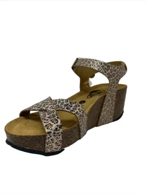 PLAKTON BABE LEOPARD WEDGE