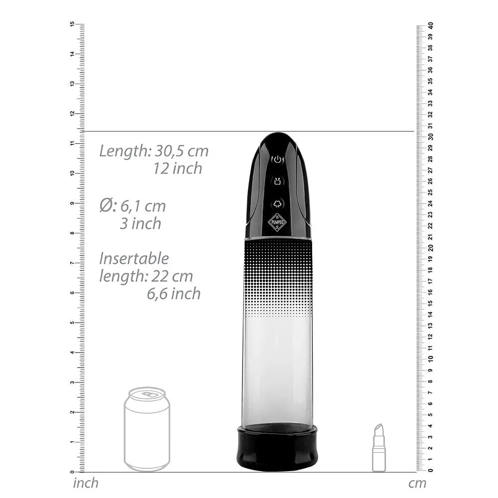 Pumped Automatic Rechargeable Luv Pump Black