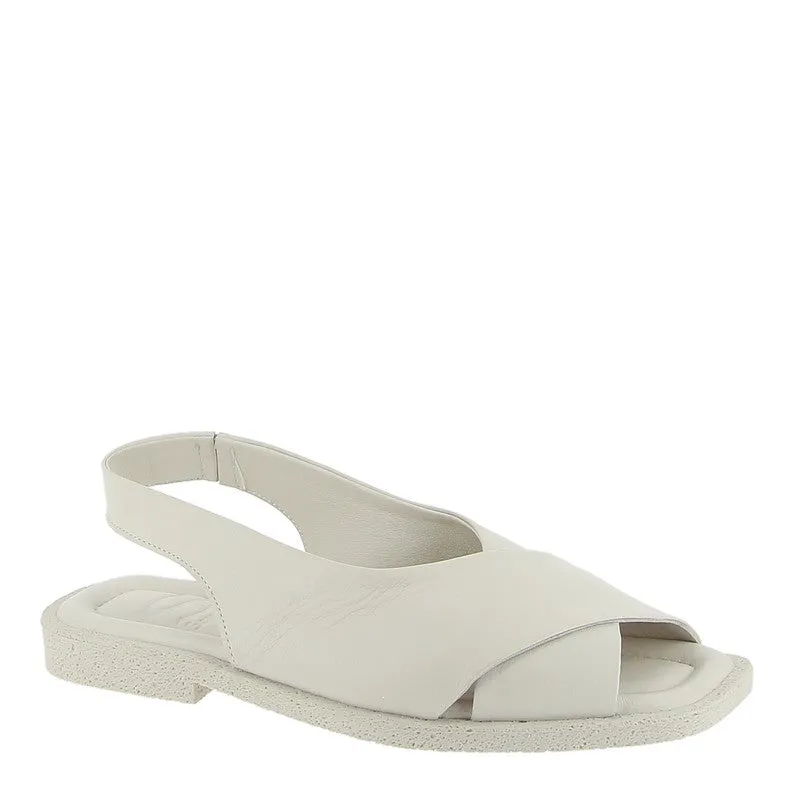 Sempre Di 1799 White Slingback Sandal