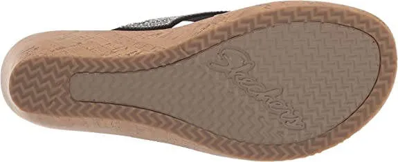 Skechers Womens Beverlee Charming Pearl Black