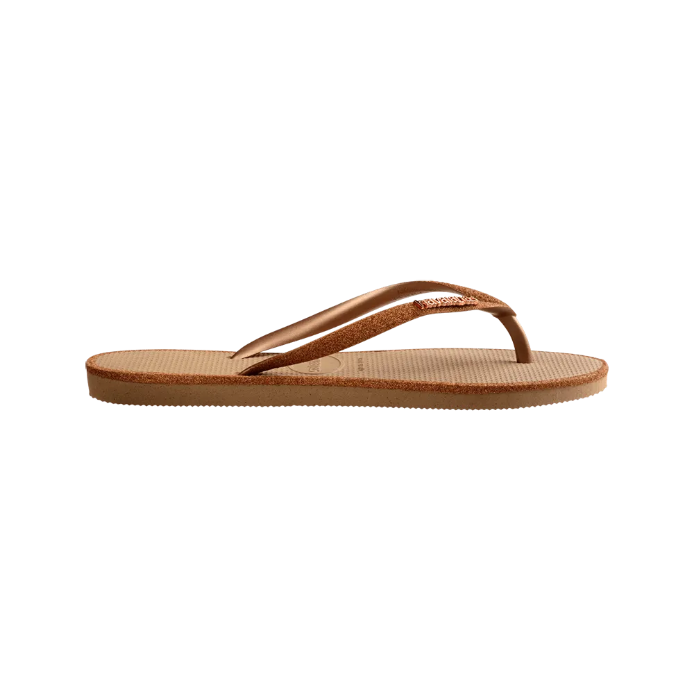 Slim Glitter Contour Flip Flop