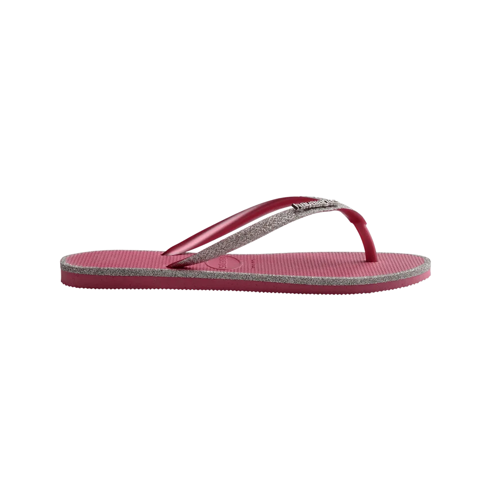 Slim Glitter Contour Flip Flop