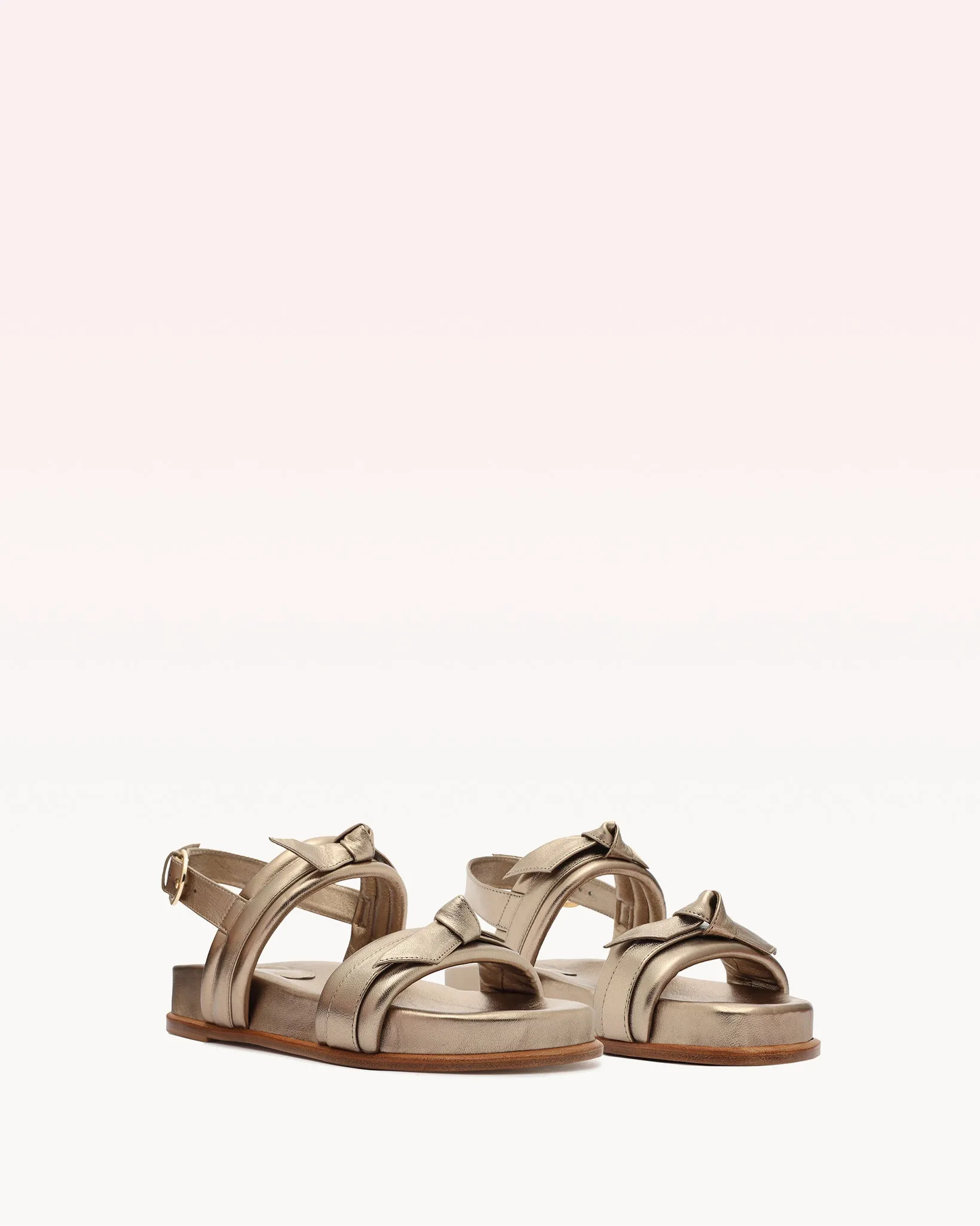 Soft Clarita Sport Sandal Metallic Luna