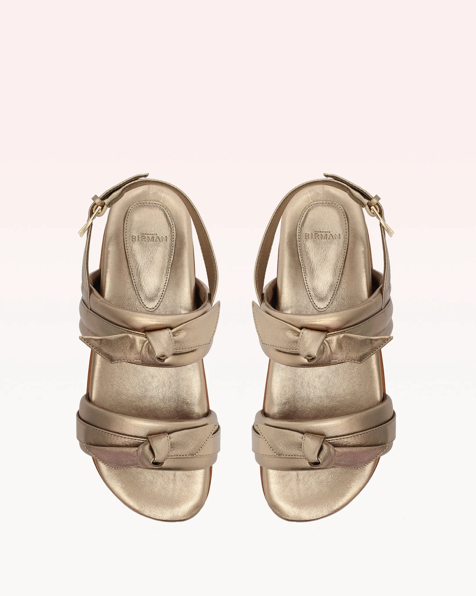 Soft Clarita Sport Sandal Metallic Luna