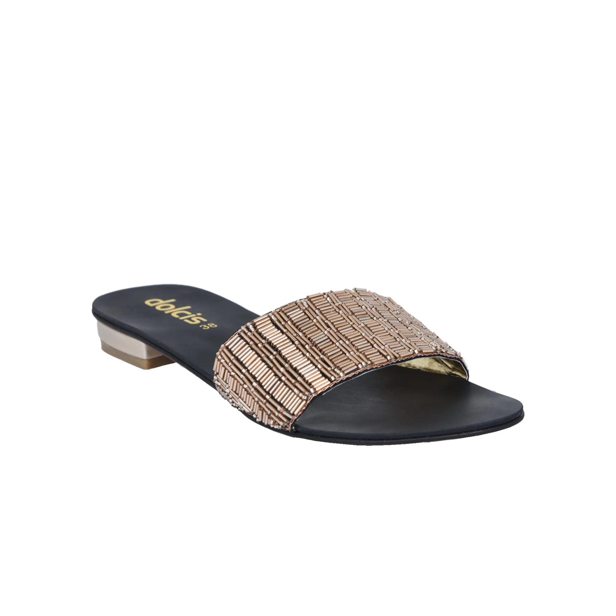 Stylish Brown Flat Sandals | 507J-X