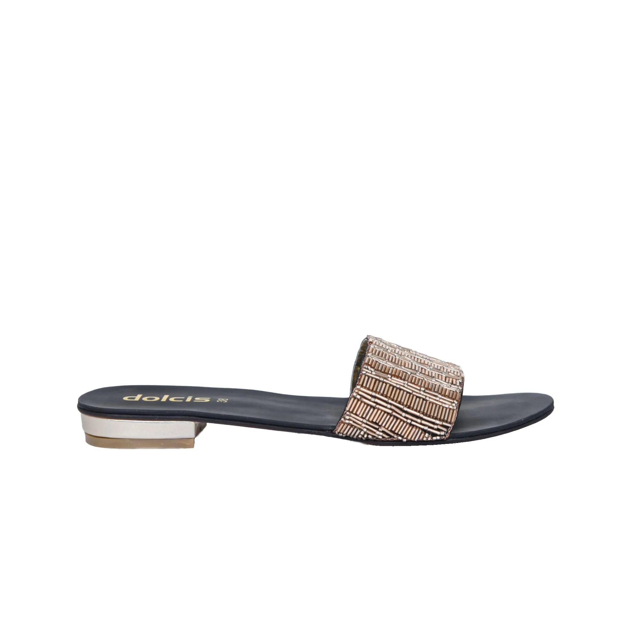 Stylish Brown Flat Sandals | 507J-X