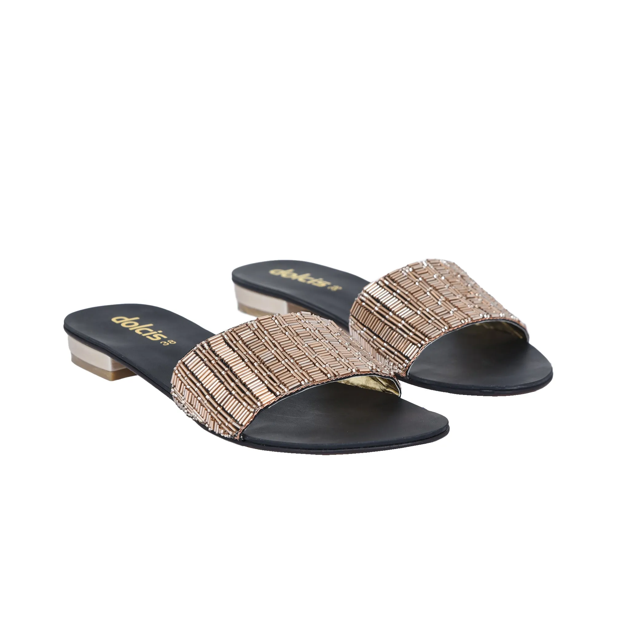 Stylish Brown Flat Sandals | 507J-X