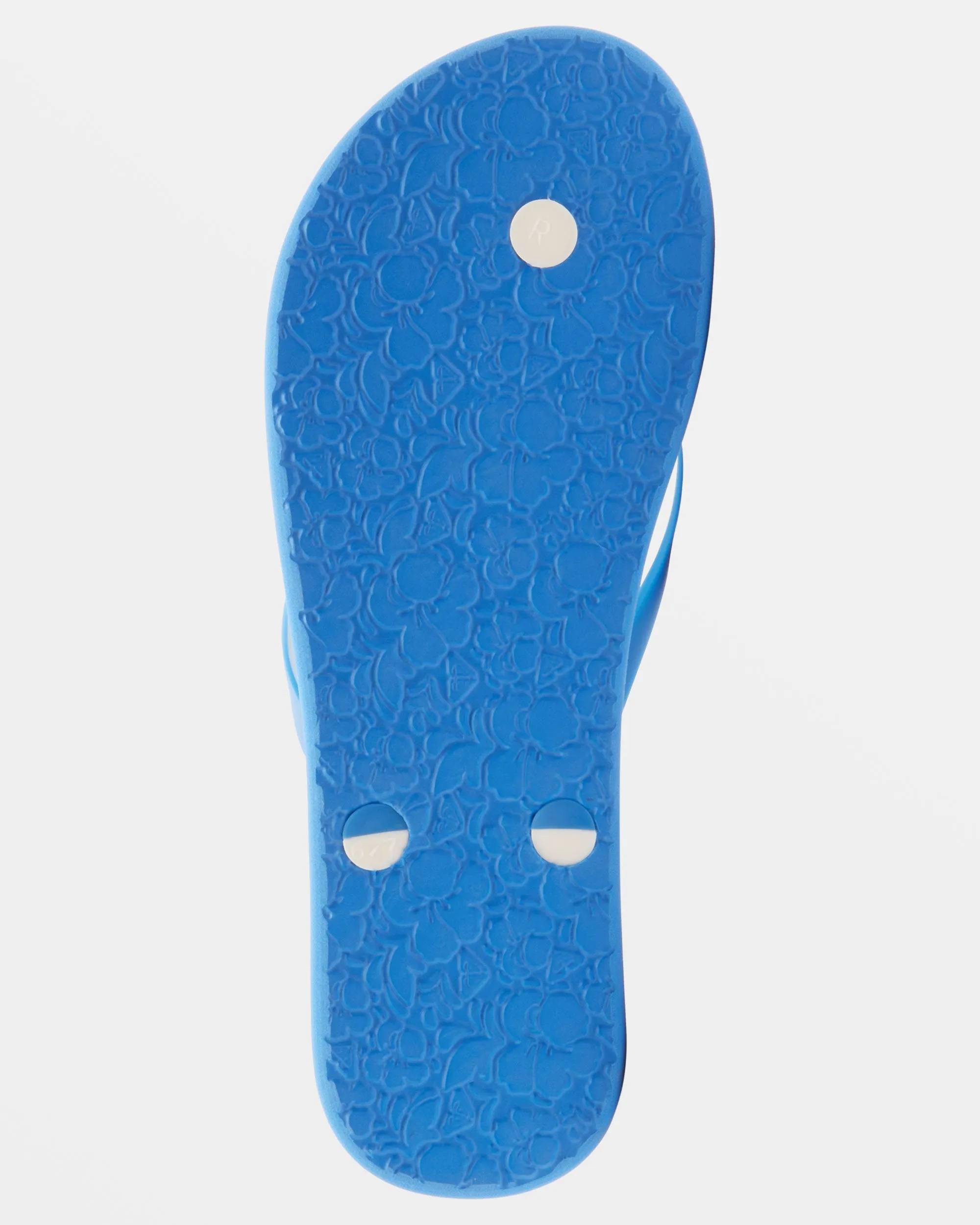 Tahiti Flip-Flops - Blue Jay/White