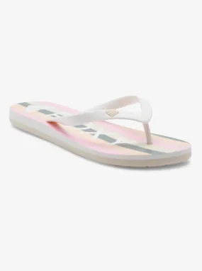 Tahiti Flip-Flops - Peach Cream