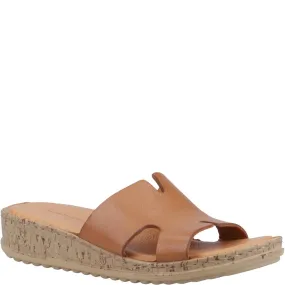 Tan Eloise Mule Sandals