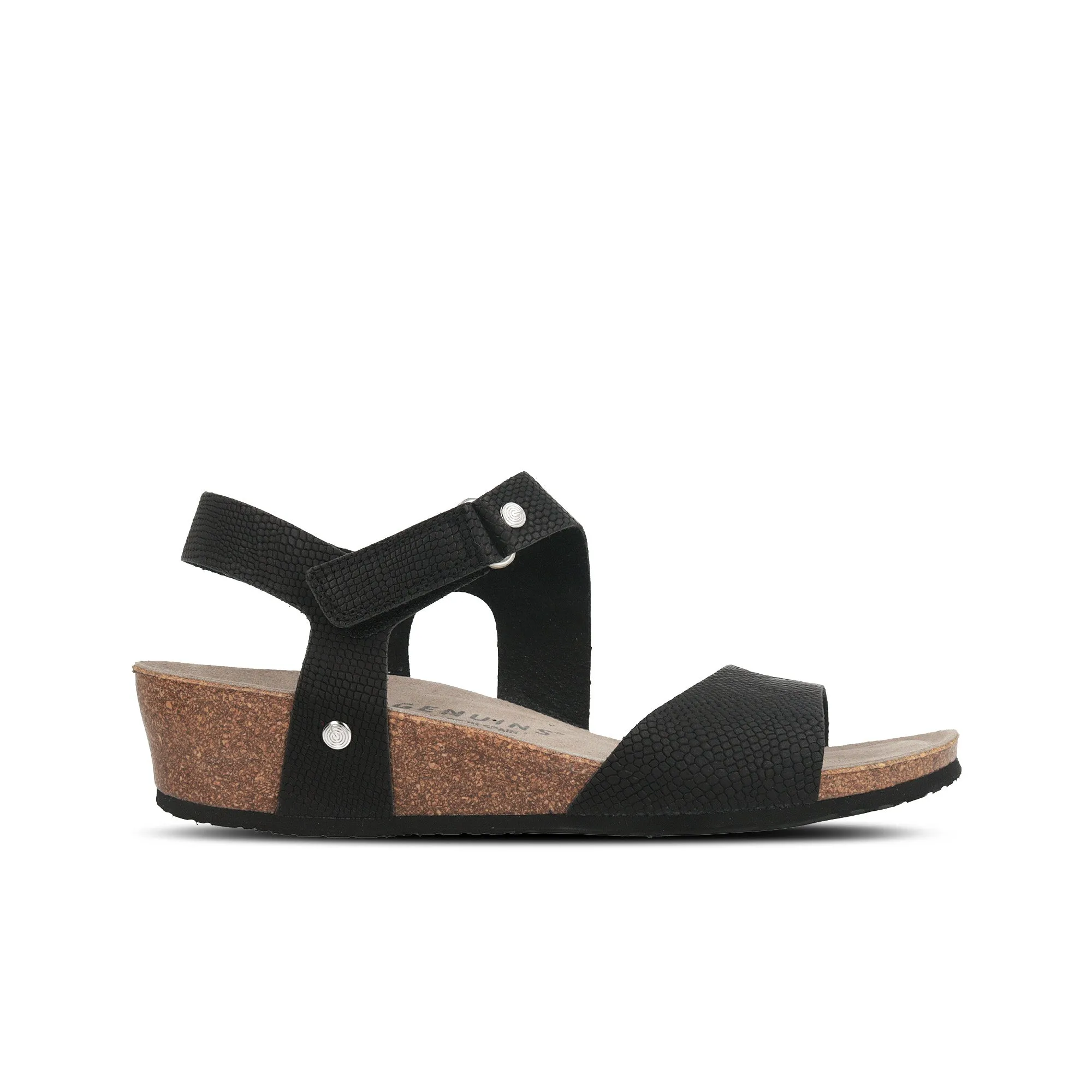 Teo Black Sandals