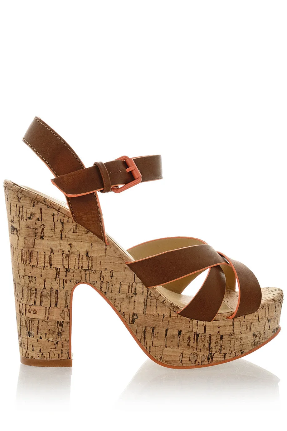 TERSINA Brown Sandals