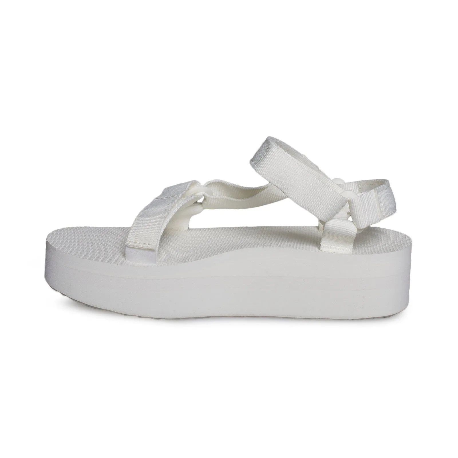 Teva Flatform Universal Bright White Sandals - Women's