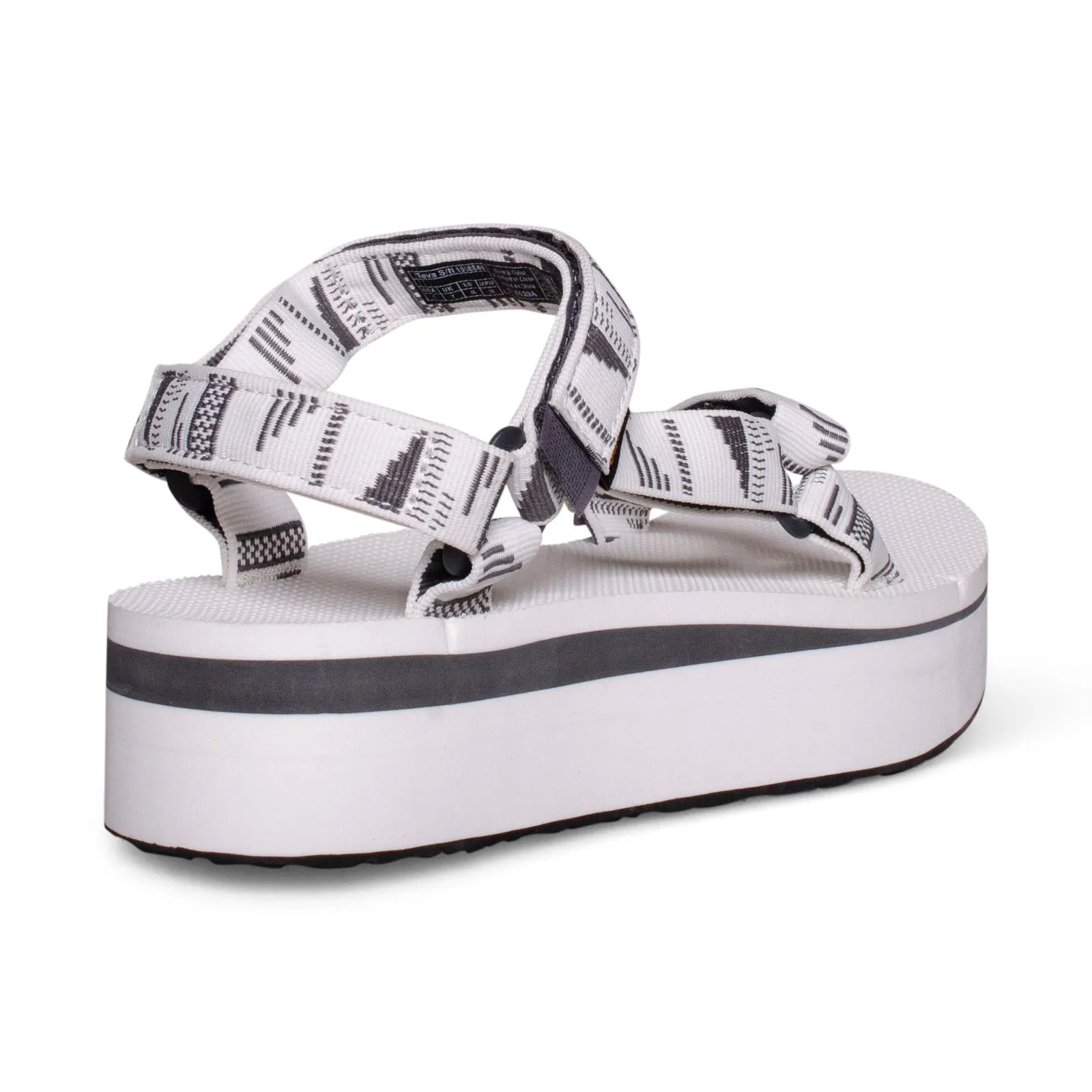 Teva Flatform Universal Chara Bright White Sandals