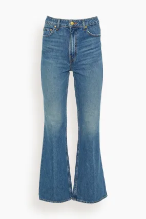 The Martine Jean in Danube Medium Indigo Wash