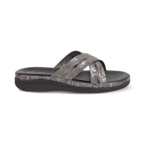 The Slide Black Women's Casual Flats Tresmode