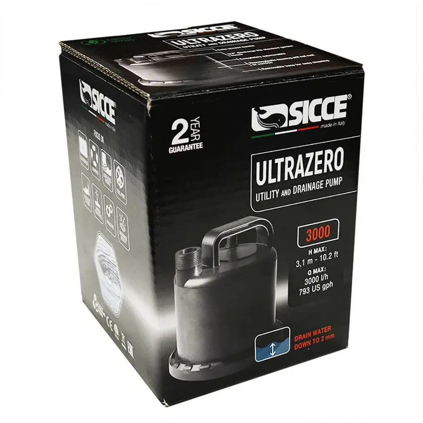 ULTRA-ZERO Utility Pump - Sicce