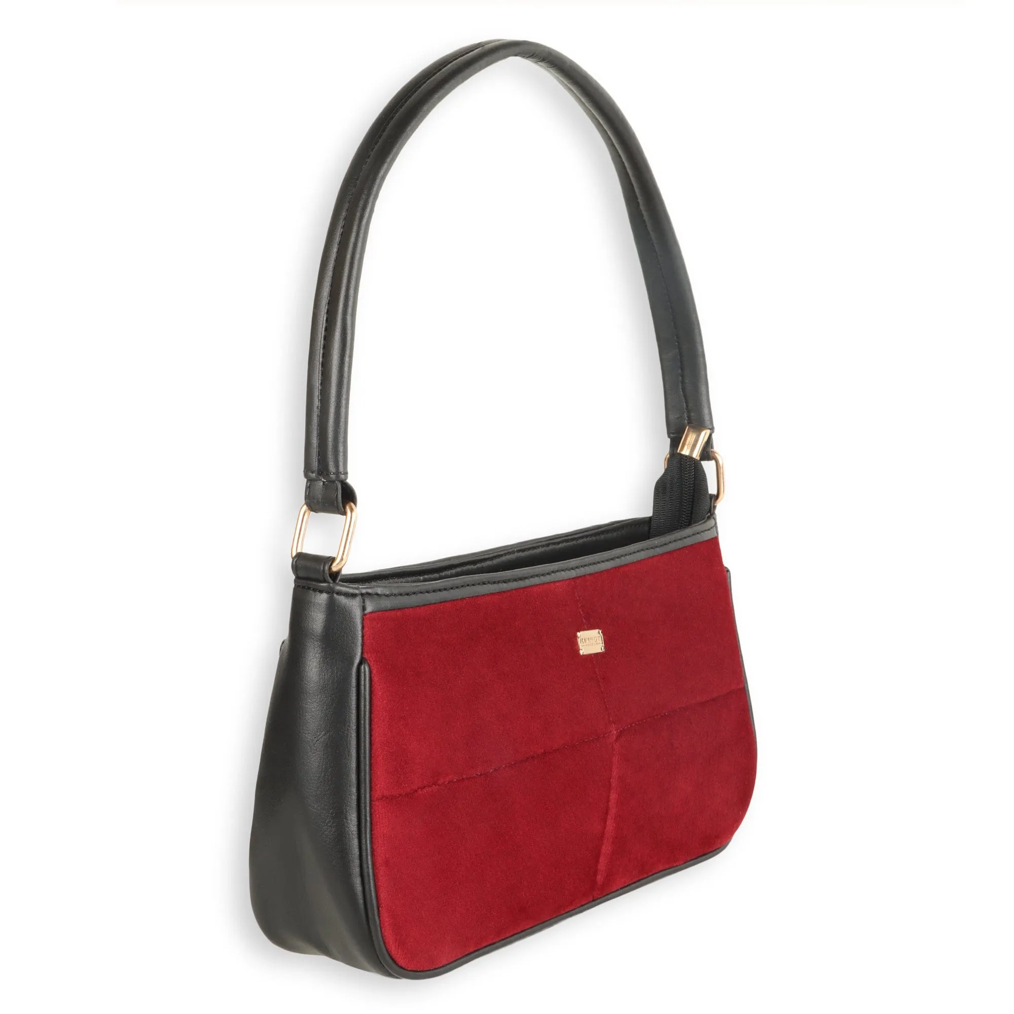 Velvet Shoulder Bag