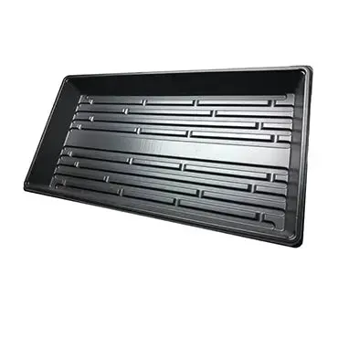 Viagrow Propagation Starter Seedling Trays, No Holes, Standard Flat Planters (EA)