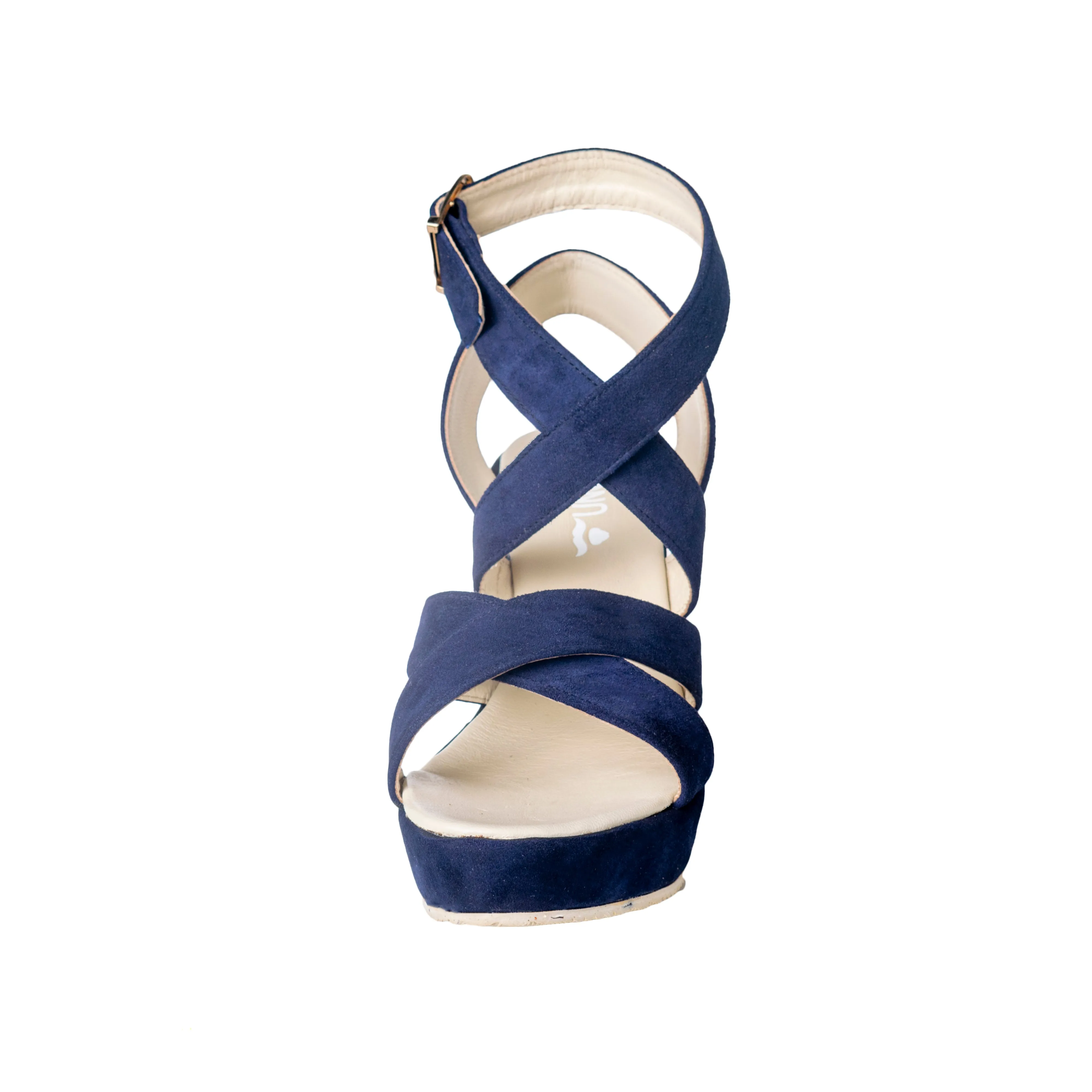 Wedges Sandals - Dark Blue