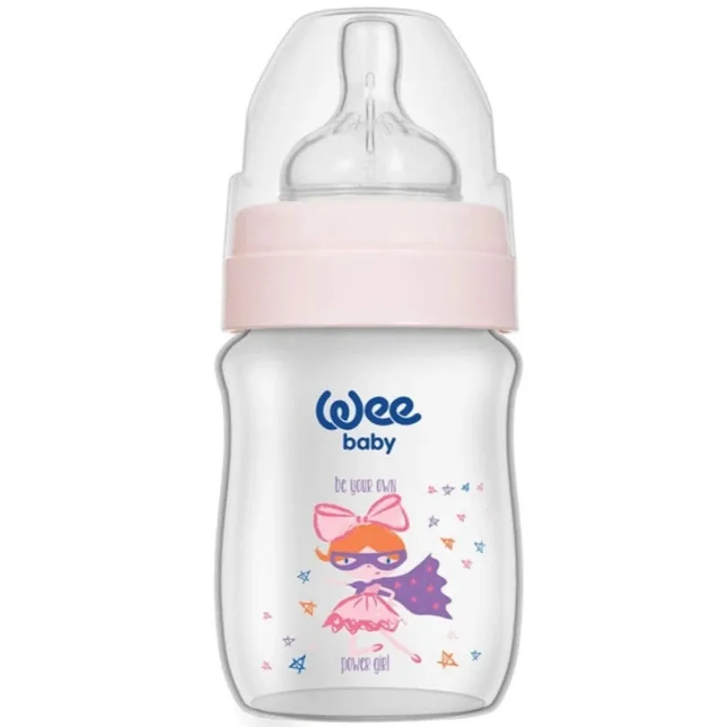 Wee Baby PP Classic  Wide neck Thematic Feeding Bottle 150 ml (0-6M)