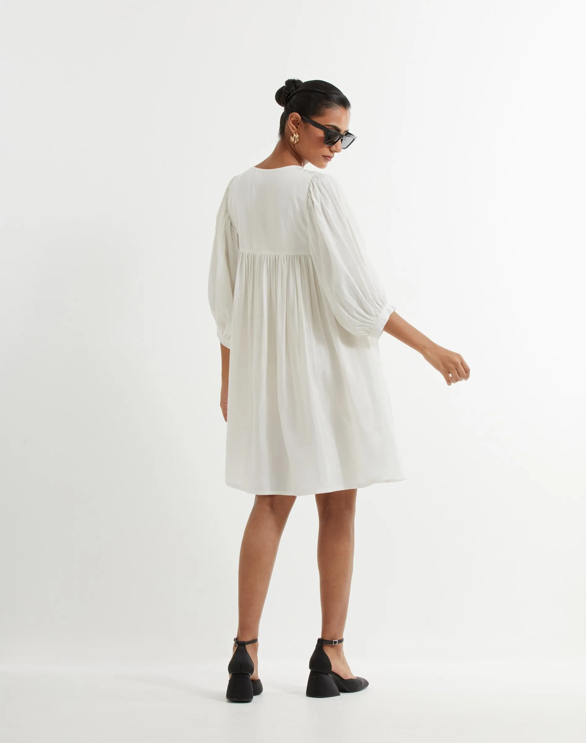 White Tahiti Dress