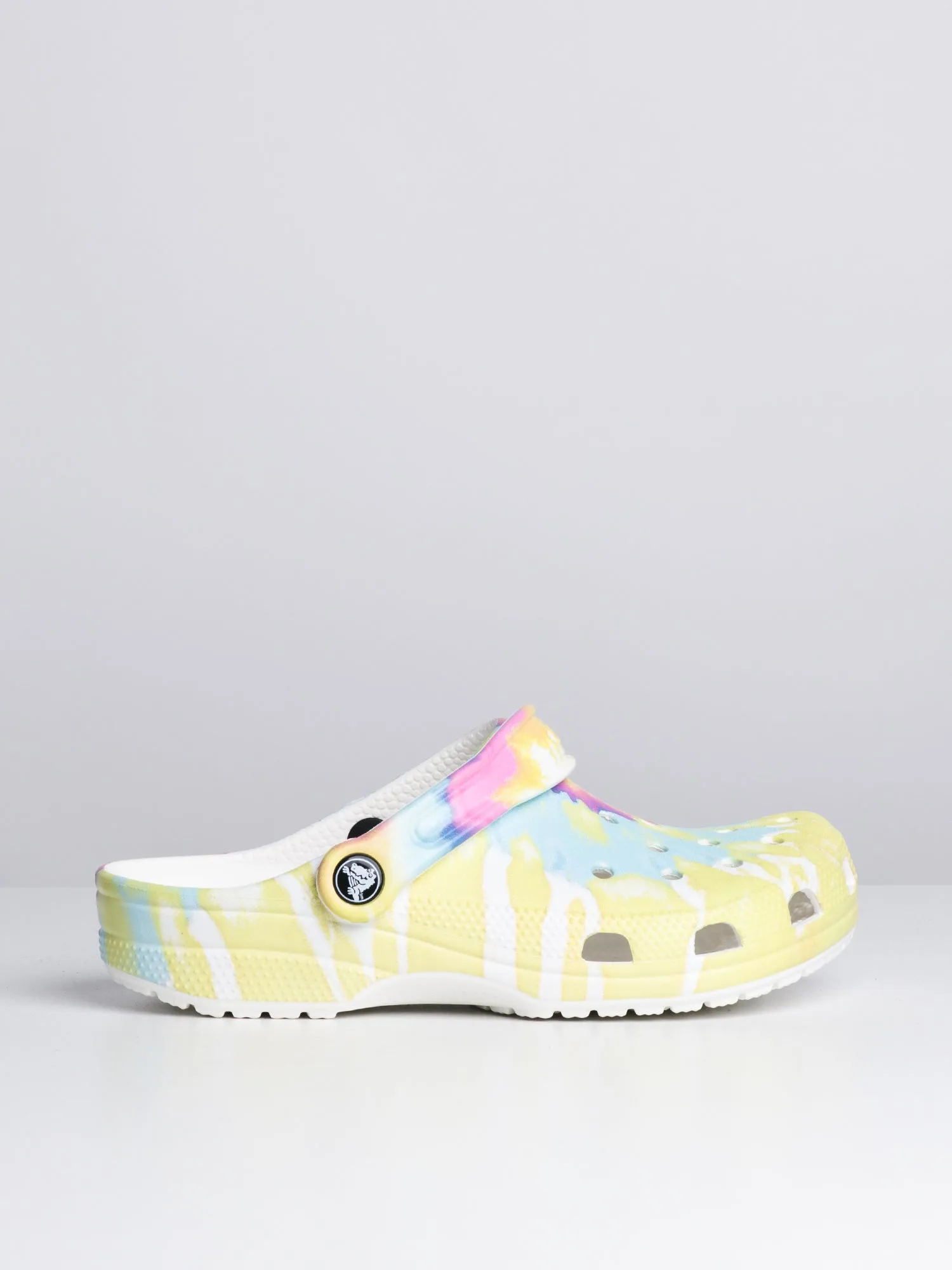 WOMENS CROCS CLASSIC TIE DYE CLOGS - CLEARANCE