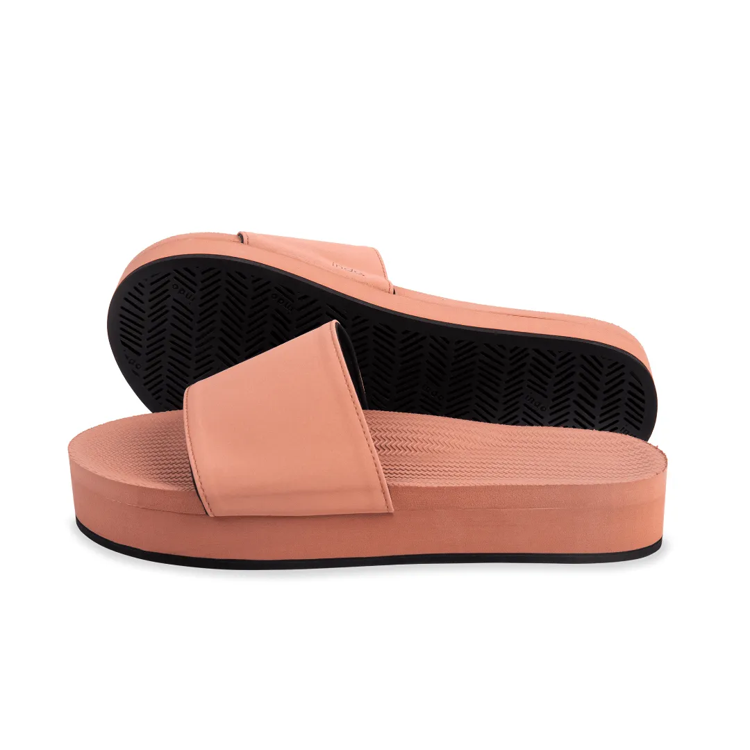 Women's Slide Platform - Rust