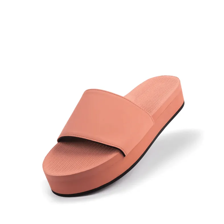 Women's Slide Platform - Rust