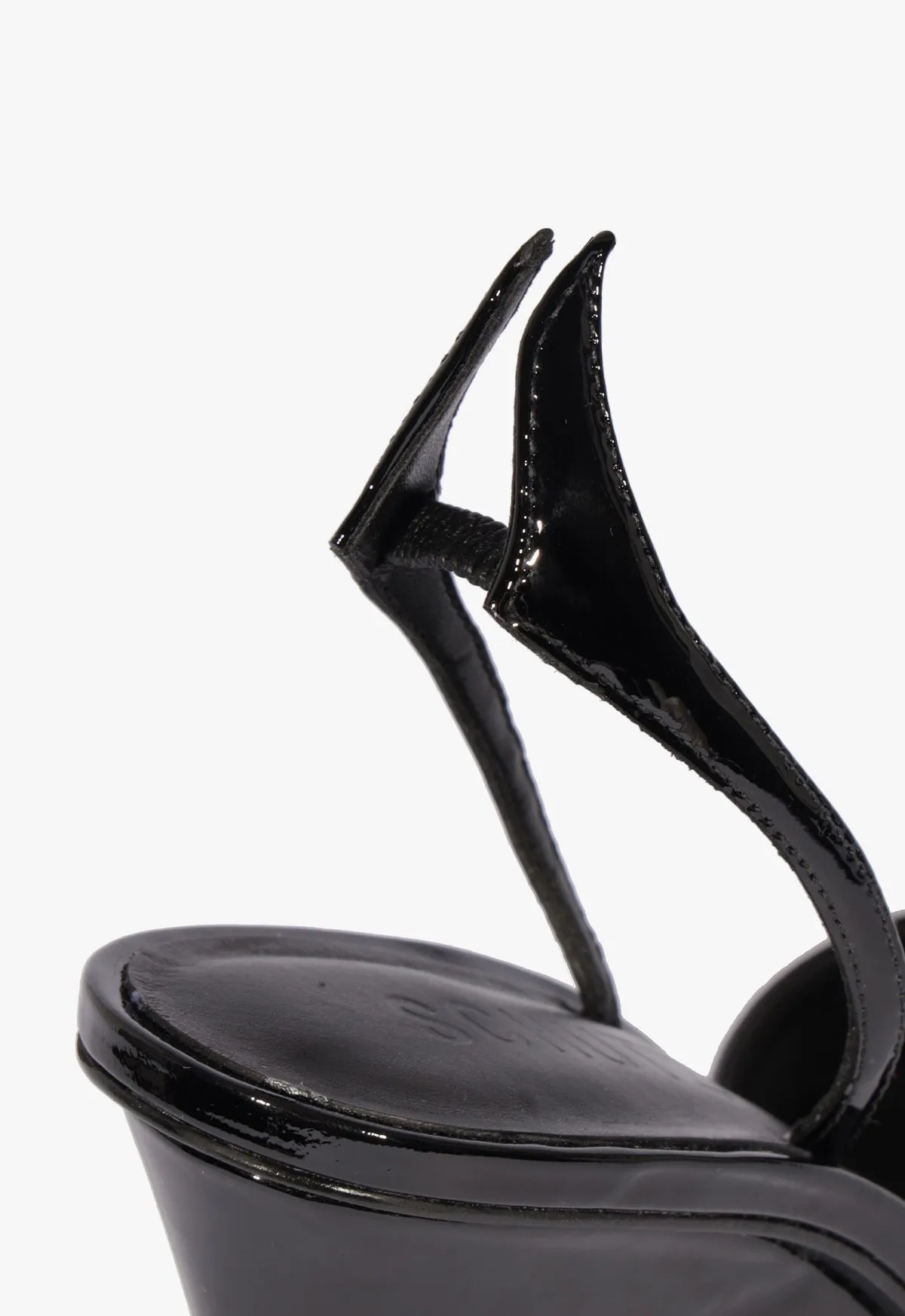 Zya Patent Leather Sandal